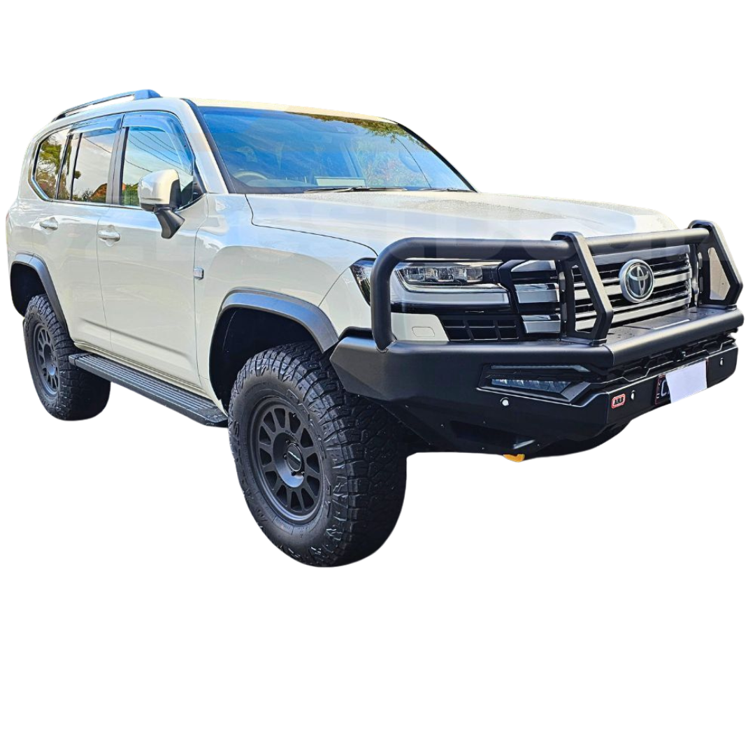 Slim OEM Style Textured Black Fender Flares Fits LandCruiser 300 Series