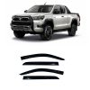 Toyota Hilux Revo (2016+)Weather Guards  Black