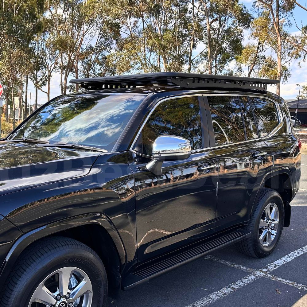Aluminium Flat Roof Rack Fits Landcruiser 300 Series