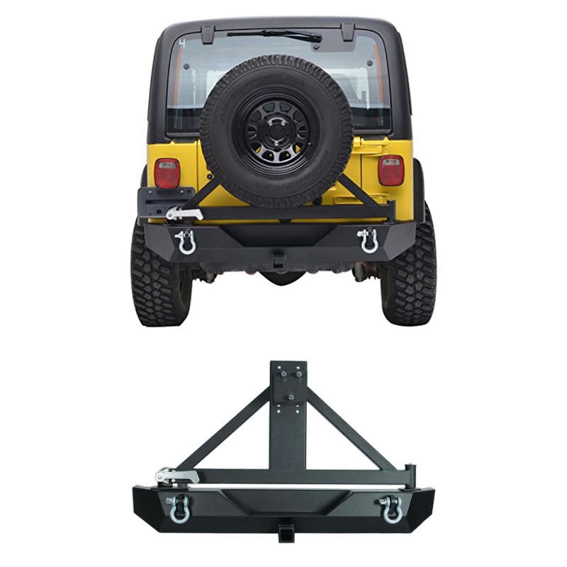 Jeep Wrangler (TJ, YJ) 1988-2006 Rear bumper with Rock Crawler