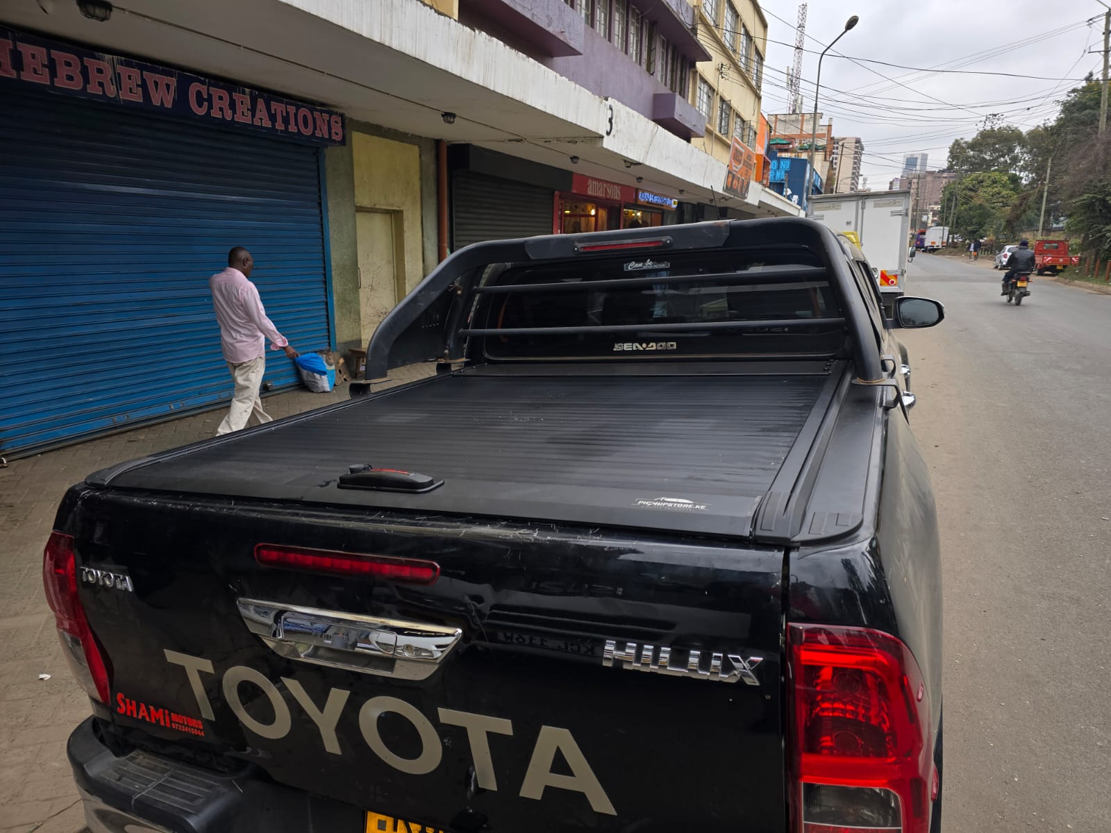 Manual Roller Shutter Fit Toyota Hilux