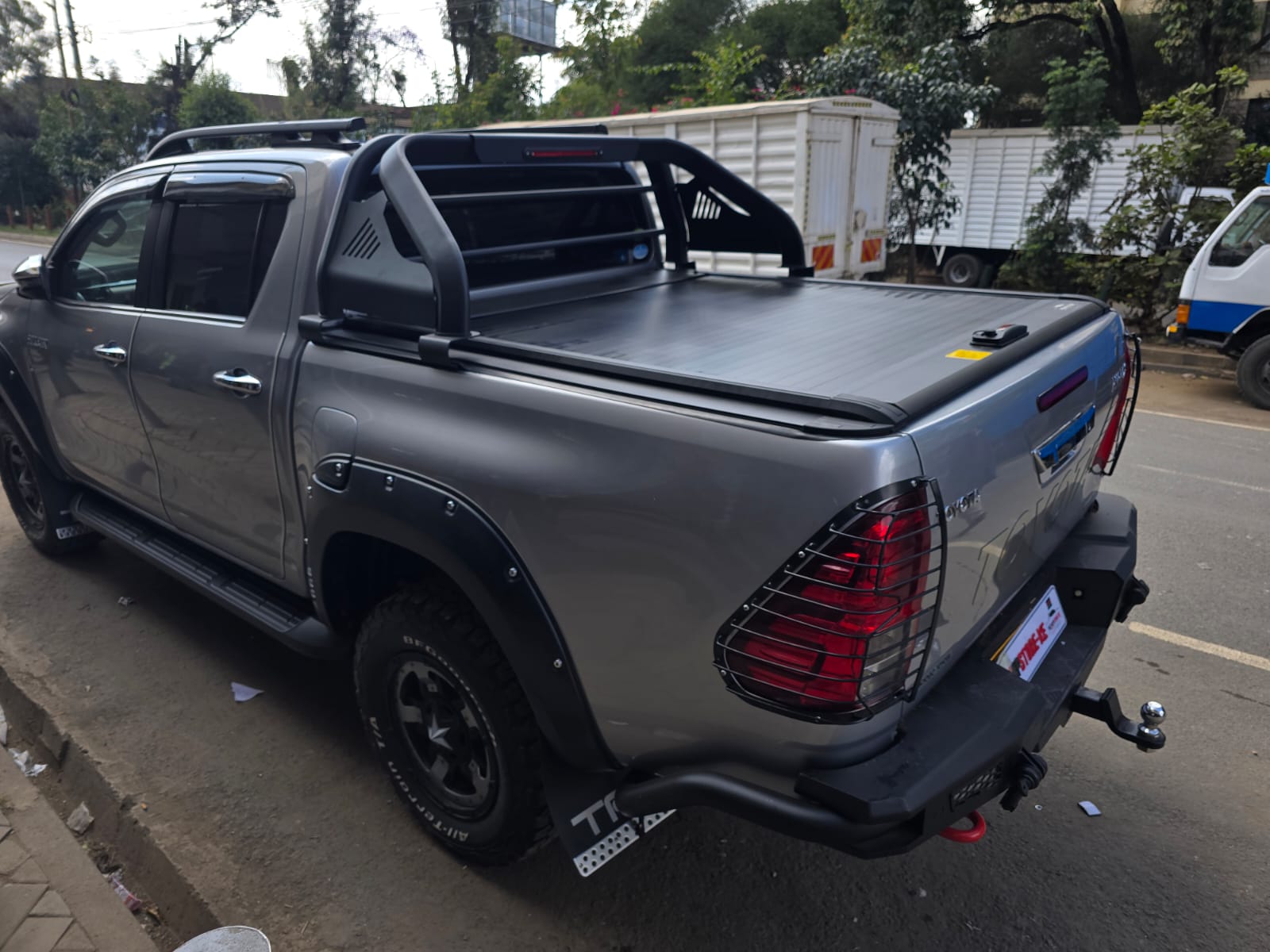 Matte Black Steel Rollbar for Toyota Hilux