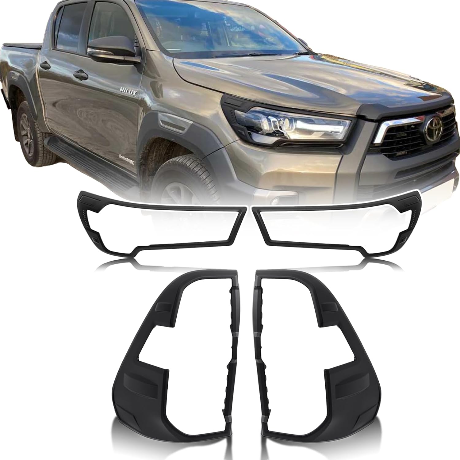 Headlight Rear Light Cover Hilux 21+