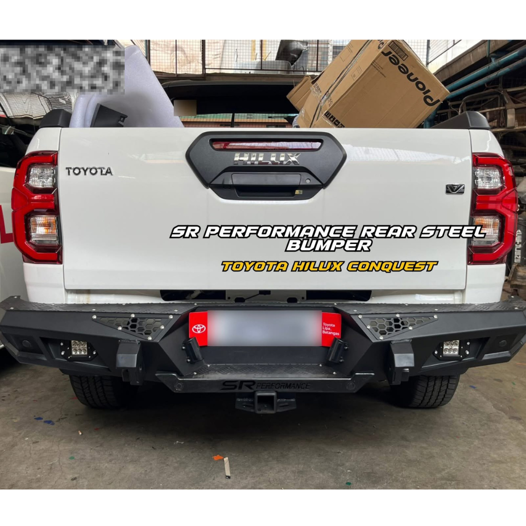 Rear Steel Bumper Toyota Hilux