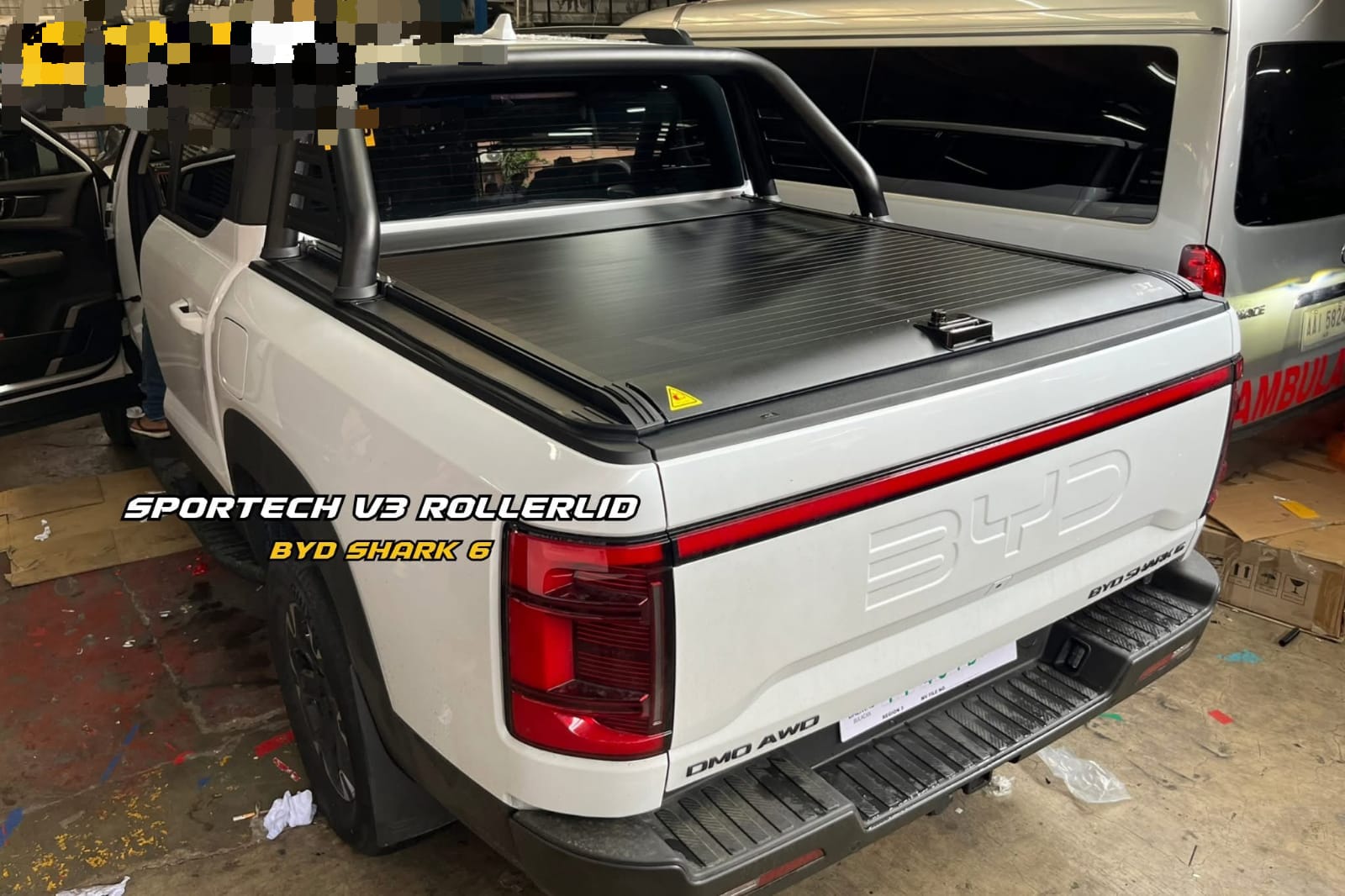 Manual Roller Shutter Fit BYD Shark 6