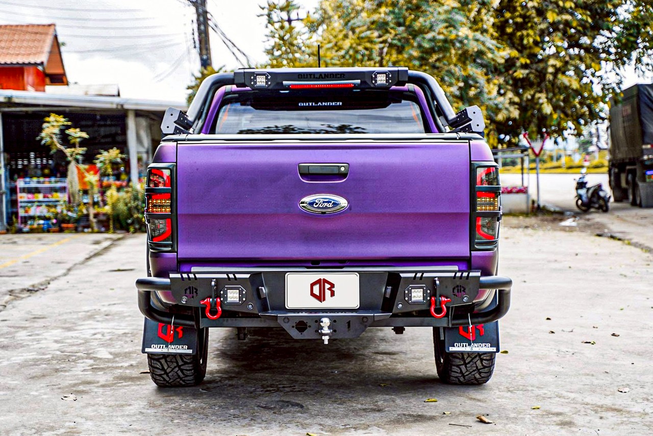 Rear Bull Bar Fit Ford Ranger