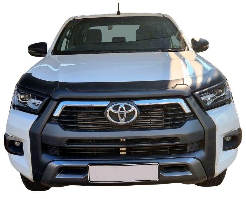 Toyota Hilux Revo Bonnet Guard 2021 ABS Plastic Matt Black