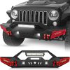 Front Bumper Compatible with 2007-2026 Jeep Wrangler