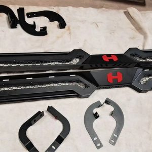 Steel Side Steps for Toyota Hilux