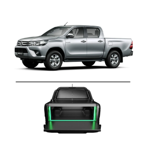 Dust Seal for tailgate - Hilux 2016-