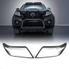 Nissan Navara 2014-2020 Headlight Cover Trim Black