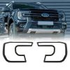 Ford Ranger T9 Wildtrack Black Headlight Cover Trim