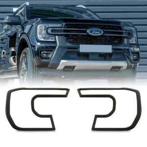 Ford Ranger T9 Wildtrack Black Headlight Cover Trim
