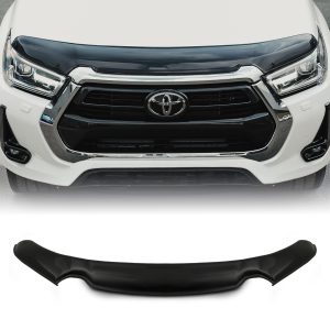 Toyota Hilux Revo 2020+ Black Bonnet Guard Cover