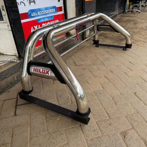 Chrome Roll Bar Fit Toyota Hilux