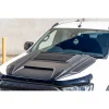 Matte Black Bonnet Scoop Protector Fits Ford Ranger