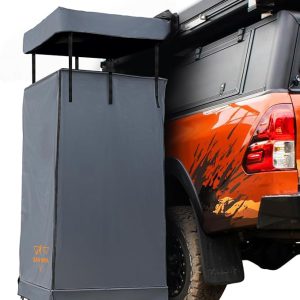Awning Shower Tent with Roof - Car Side Shower Room