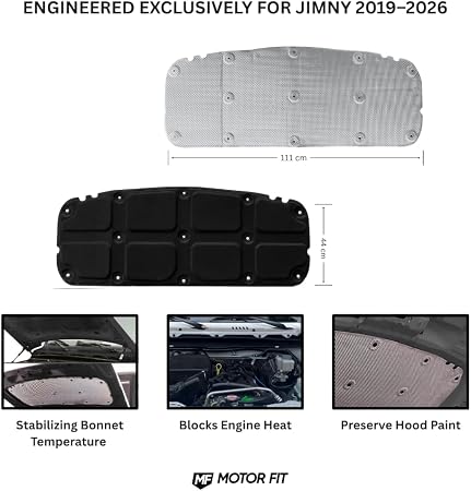 Suzuki Jimny Hood Heat & Sound Insulation Pad